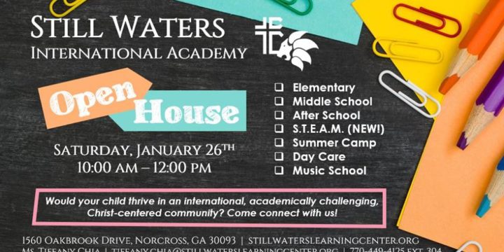 Winter Open House is Saturday January 26th
